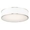 Maxim Lighting Prime 1-Light 20" Wide Satin Nickel Flush Mount Light 10233WLSN - alternate 1
